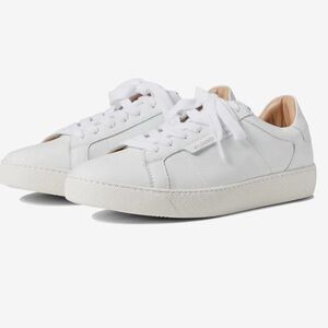 All Saints White leather sneaker